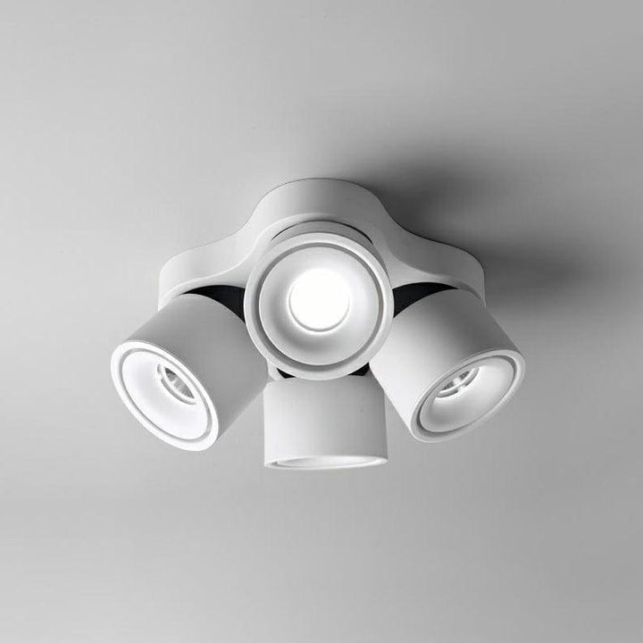 Adjustable Triple-Head Rotating LED Ceiling Spotlight