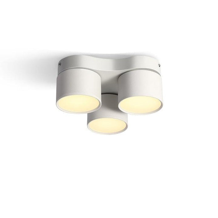 Adjustable Triple-Head Rotating LED Ceiling Spotlight