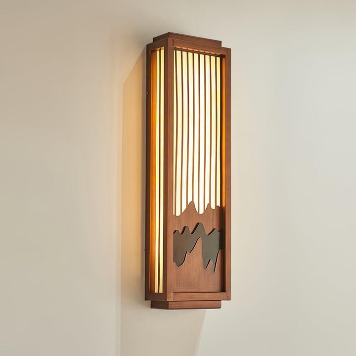 Alabaster LED Outdoor Wall Sconce – IP65 Weatherproof