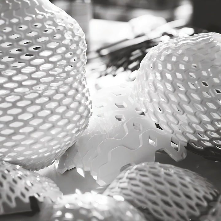 Armadillo-Inspired LED Floor Lamp for Modern Spaces