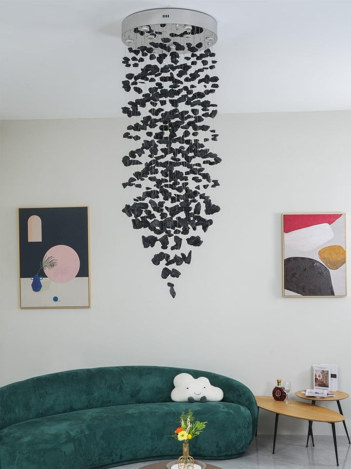 Artistic Charcoal Letter Chandeliers Collection S–Z