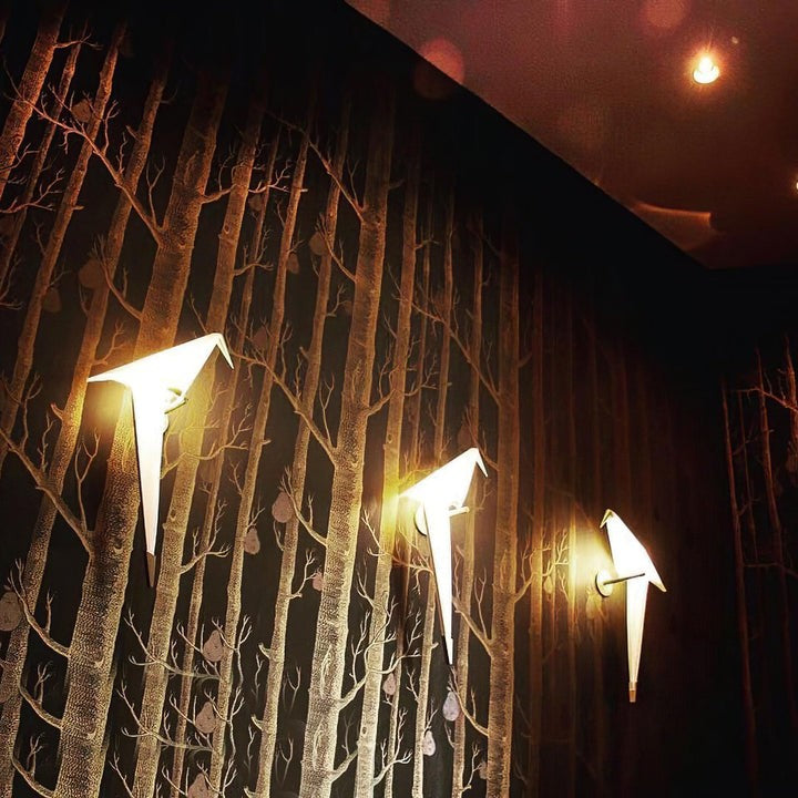 Bird Branch Adjustable LED Wall Lamp