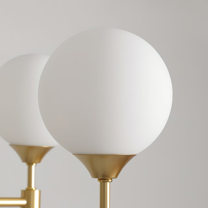 Brass Globe Pendant Chandelier Light