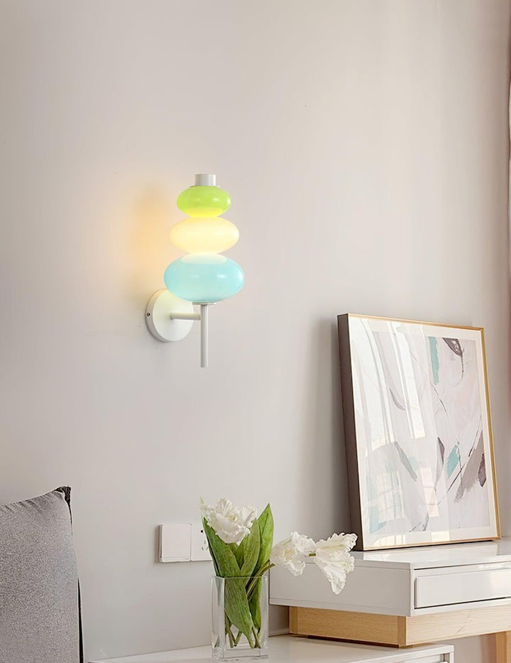 Candy Glass Segment LED Wall Light
