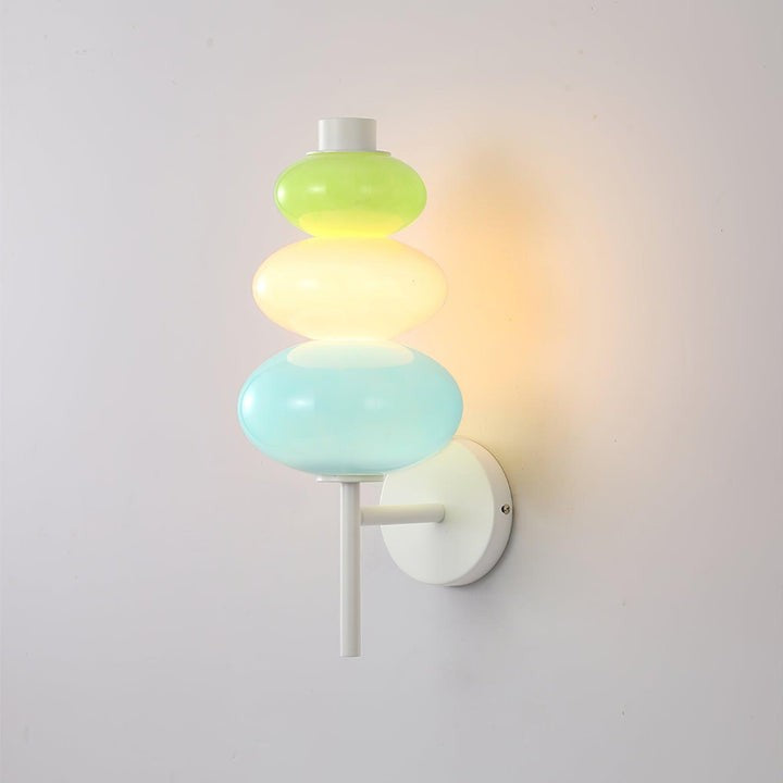 Candy Glass Segment LED Wall Light