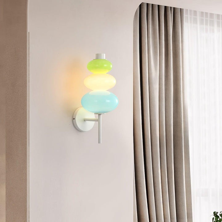 Candy Glass Segment LED Wall Light
