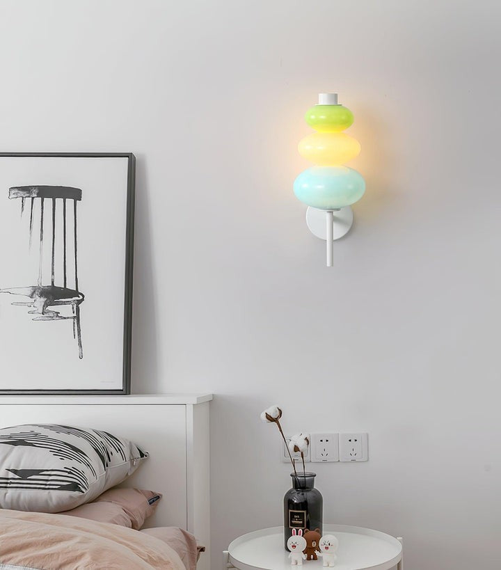Candy Glass Segment LED Wall Light