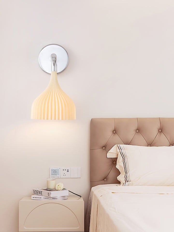 Chrome E14 Wall Sconce with LED & Edison Bulb Options
