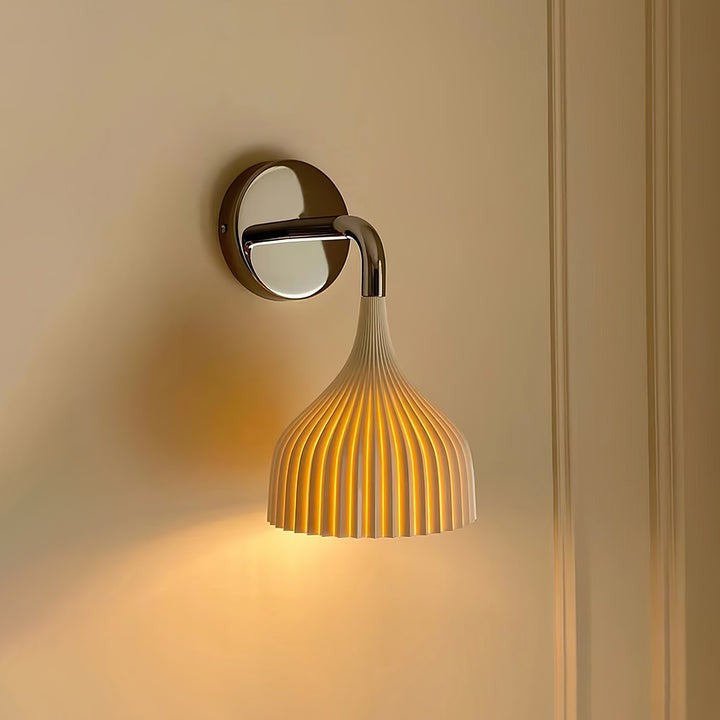 Chrome E14 Wall Sconce with LED & Edison Bulb Options