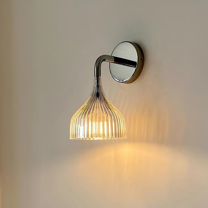 Chrome E14 Wall Sconce with LED & Edison Bulb Options