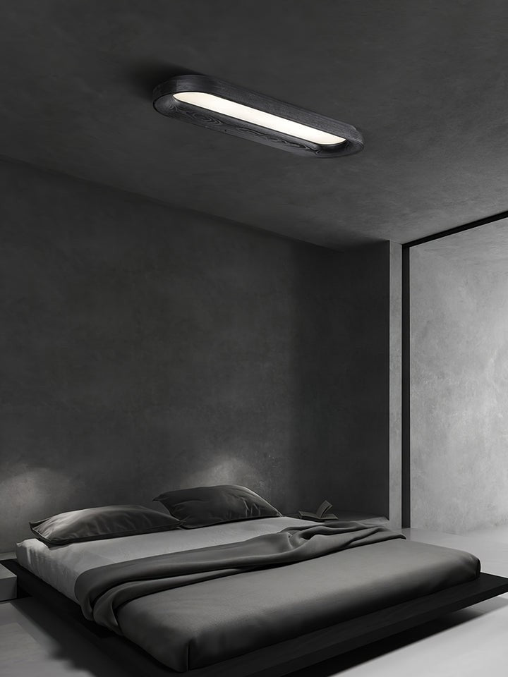 Cloud-Inspired LED Wood Ceiling Light