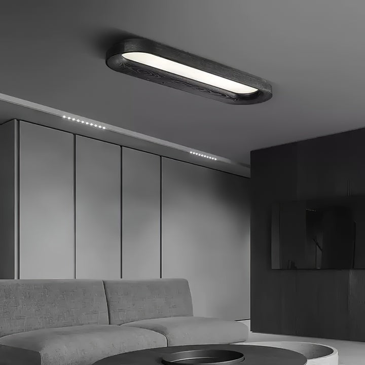 Cloud-Inspired LED Wood Ceiling Light