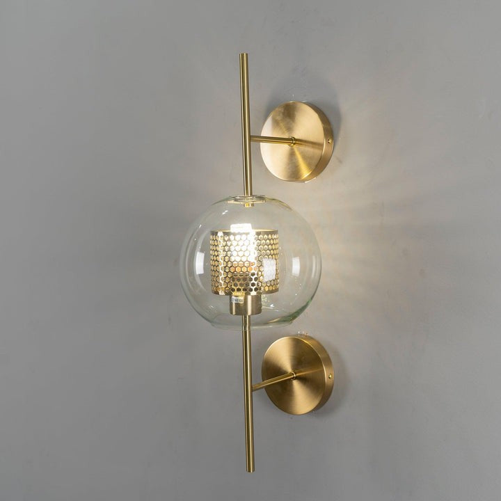 Contemporary Glass Wall Light – Sphere & Capsule