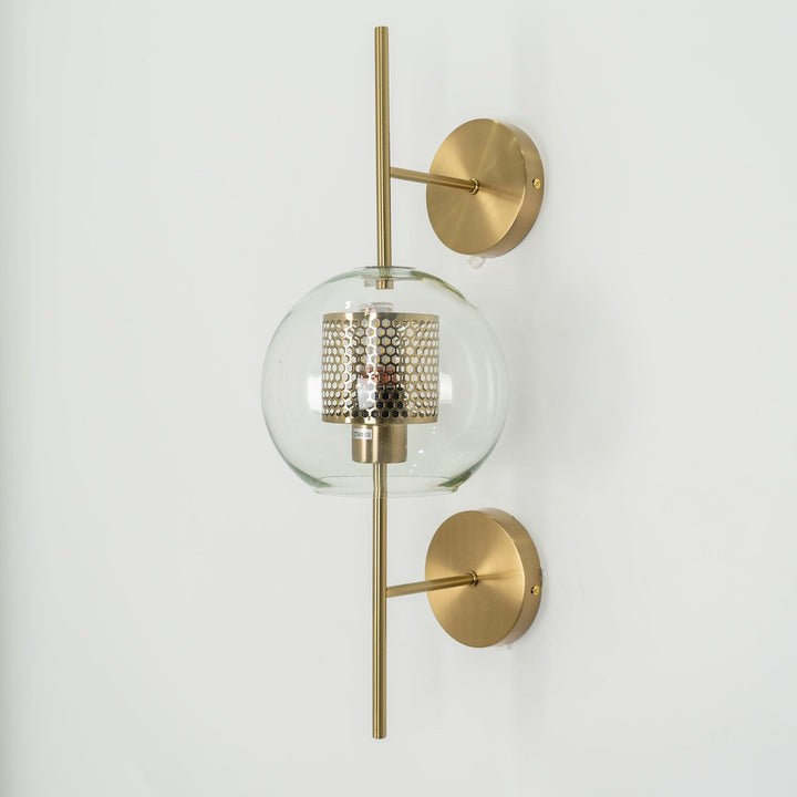 Contemporary Glass Wall Light – Sphere & Capsule