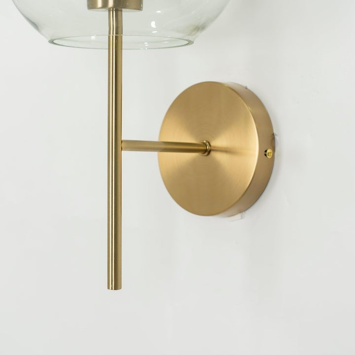 Contemporary Glass Wall Light – Sphere & Capsule