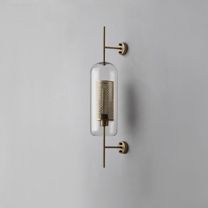 Contemporary Glass Wall Light – Sphere & Capsule