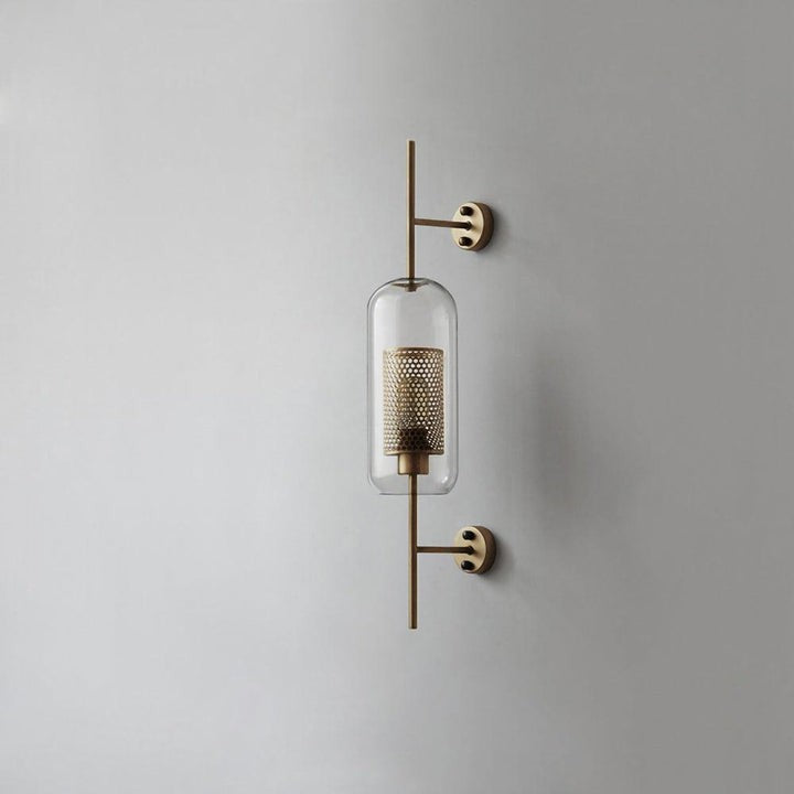 Contemporary Glass Wall Light – Sphere & Capsule