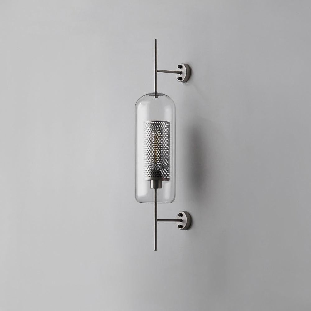 Contemporary Glass Wall Light – Sphere & Capsule