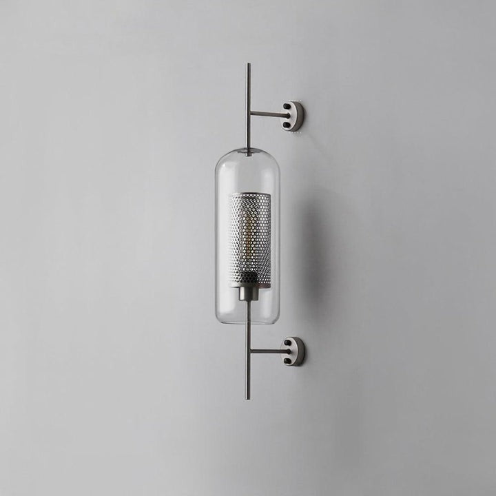 Contemporary Glass Wall Light – Sphere & Capsule