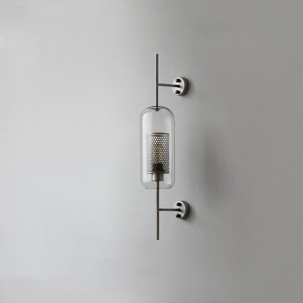 Contemporary Glass Wall Light – Sphere & Capsule