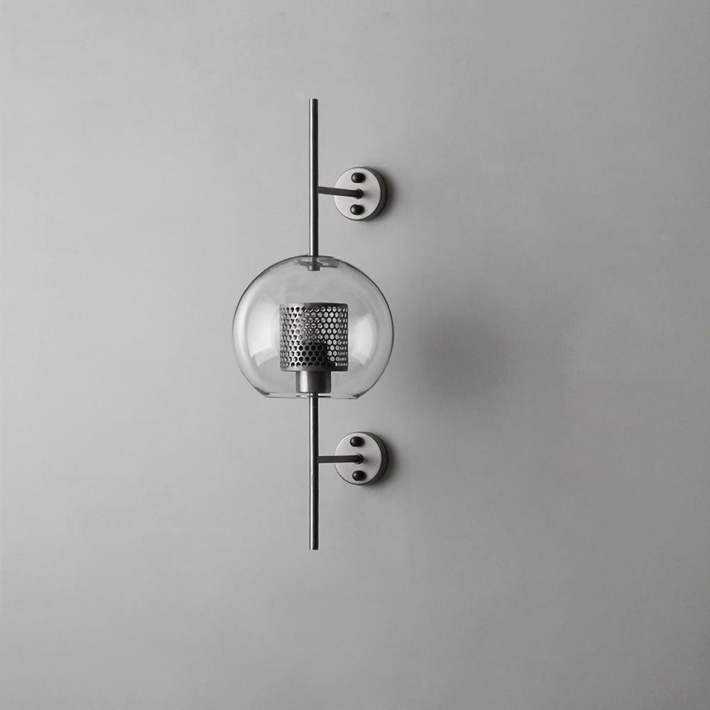 Contemporary Glass Wall Light – Sphere & Capsule