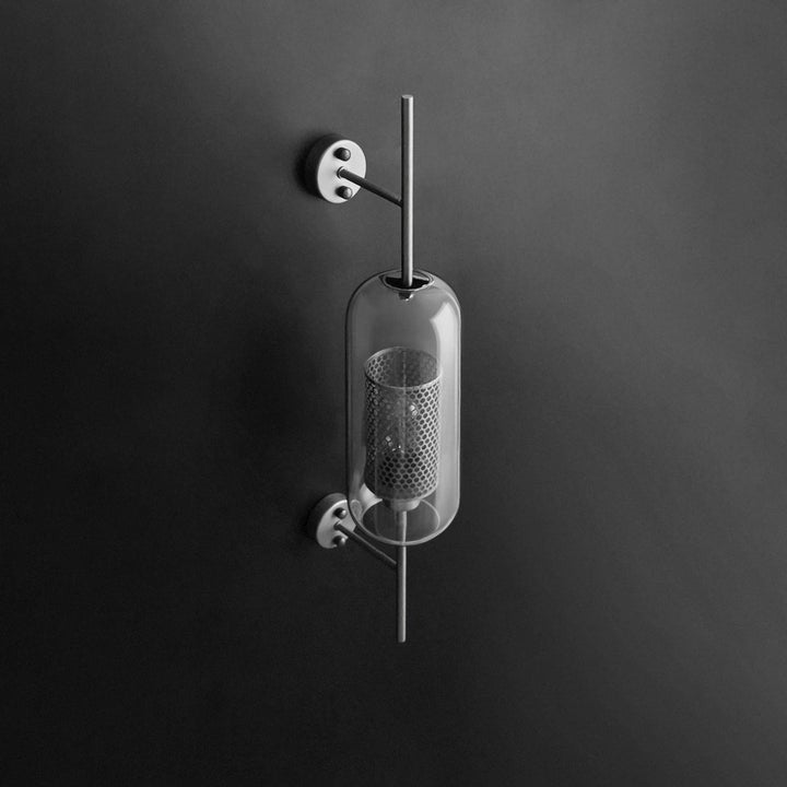 Contemporary Glass Wall Light – Sphere & Capsule