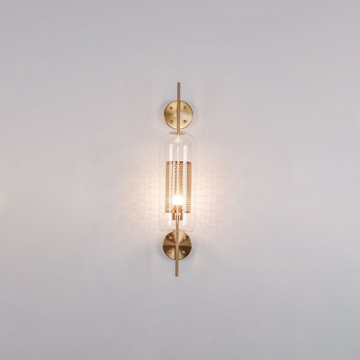 Contemporary Glass Wall Light – Sphere & Capsule
