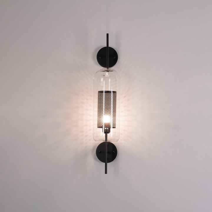 Contemporary Glass Wall Light – Sphere & Capsule