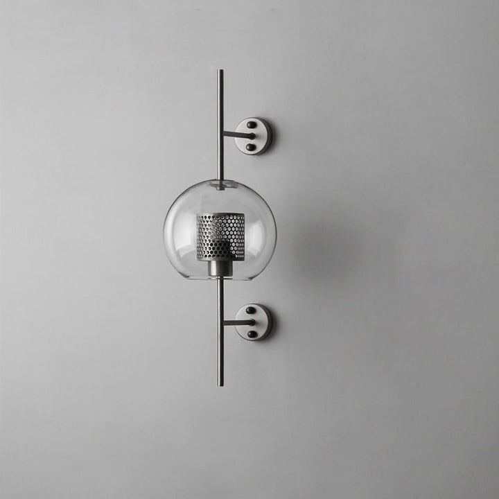 Contemporary Glass Wall Light – Sphere & Capsule