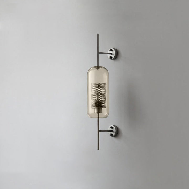 Contemporary Glass Wall Light – Sphere & Capsule