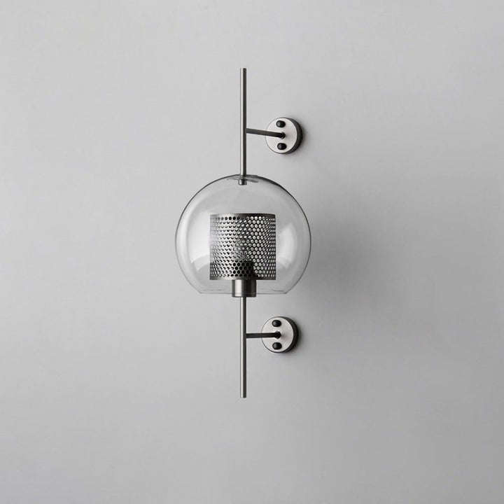 Contemporary Glass Wall Light – Sphere & Capsule