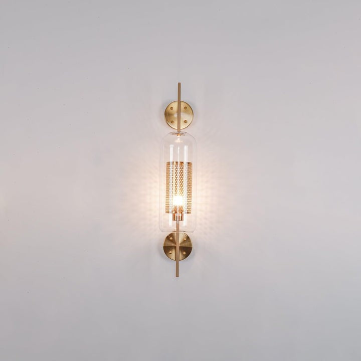 Contemporary Glass Wall Light – Sphere & Capsule