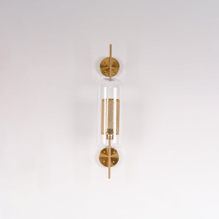 Contemporary Glass Wall Light – Sphere & Capsule