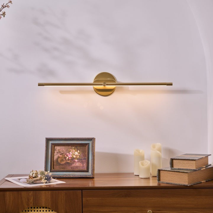 Cordless LED Linear Wall Lamp with Rechargeable Battery