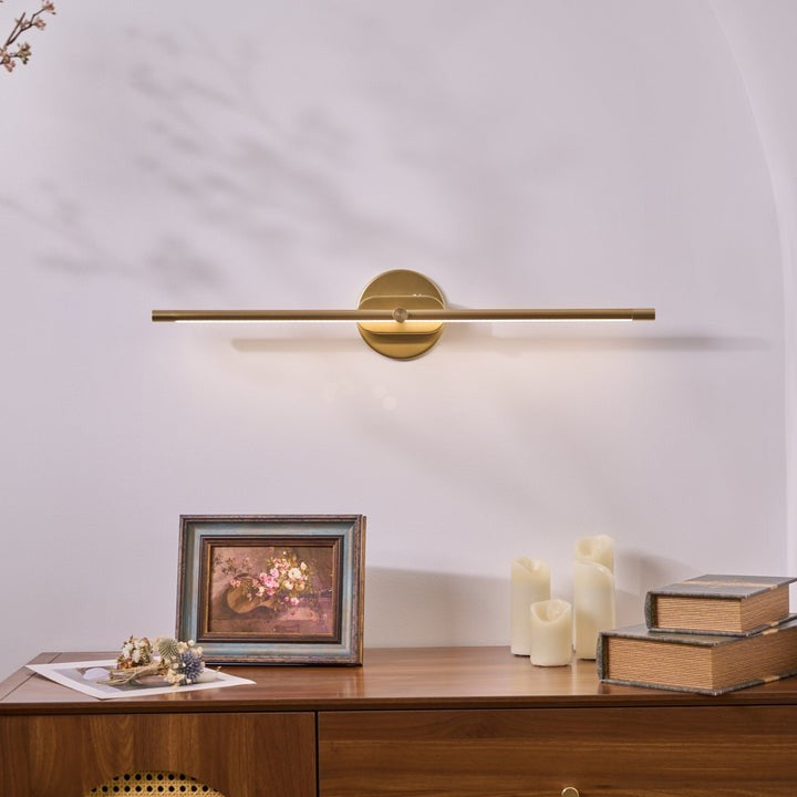 Cordless LED Linear Wall Lamp with Rechargeable Battery