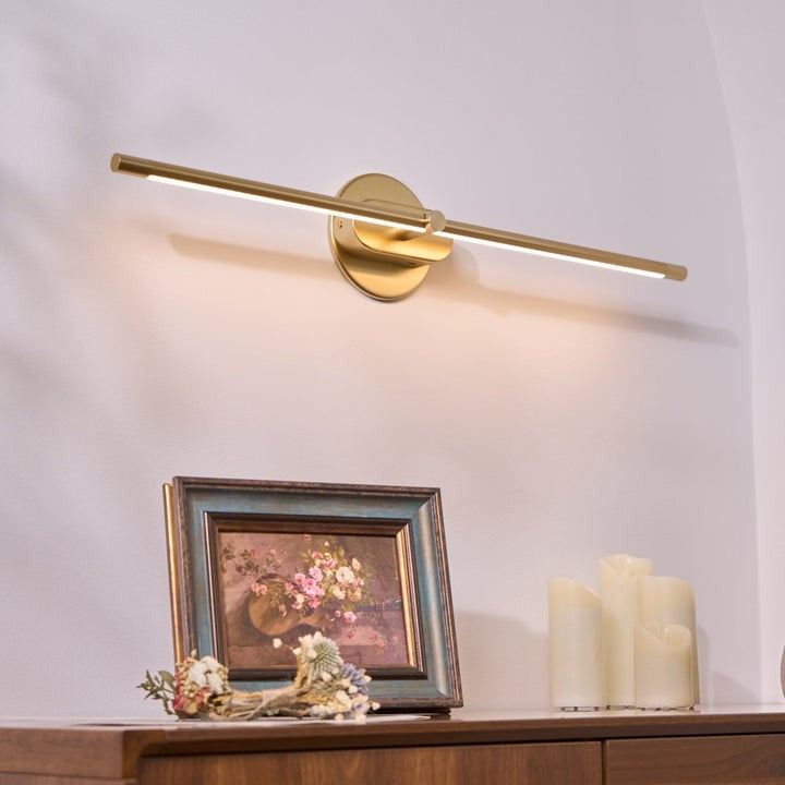 Cordless LED Linear Wall Lamp with Rechargeable Battery