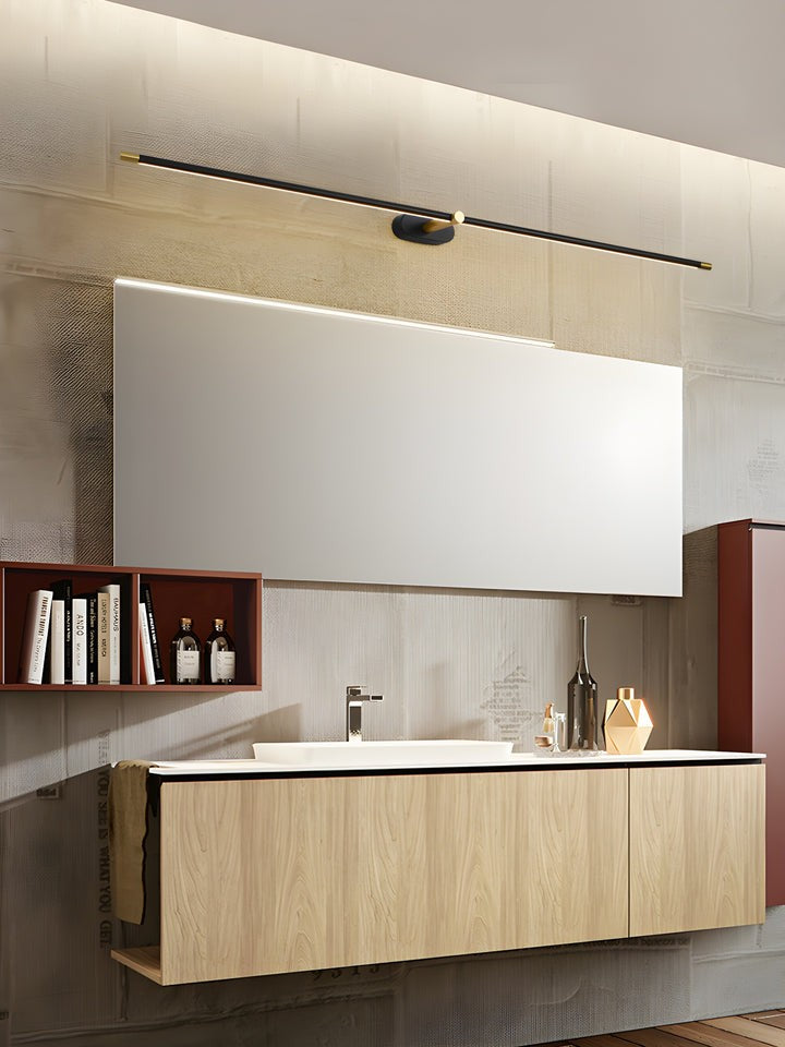 Cordless LED Linear Wall Lamp with Rechargeable Battery