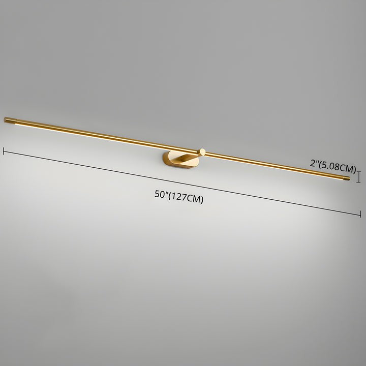 Cordless LED Linear Wall Lamp with Rechargeable Battery