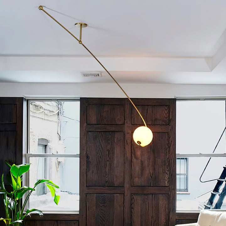 Curved Celestial LED Ceiling Light