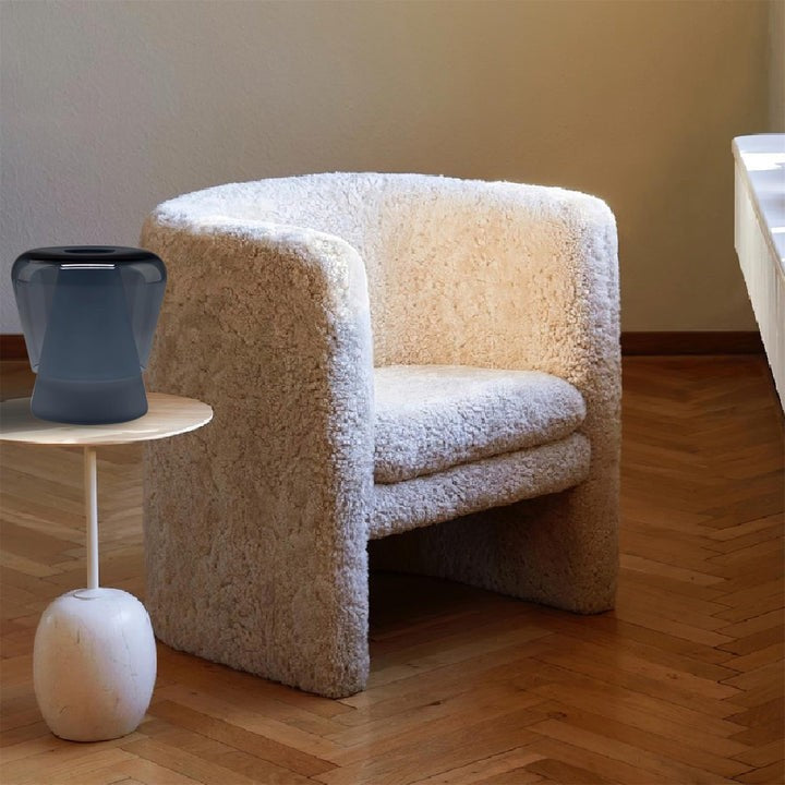Dual-Layer Mouth-Blown Glass LED Table Lamp