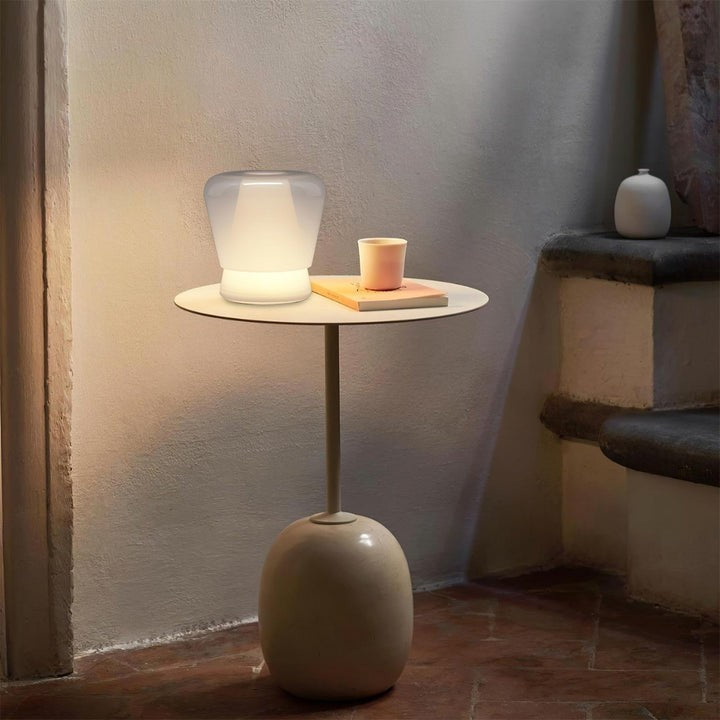 Dual-Layer Mouth-Blown Glass LED Table Lamp