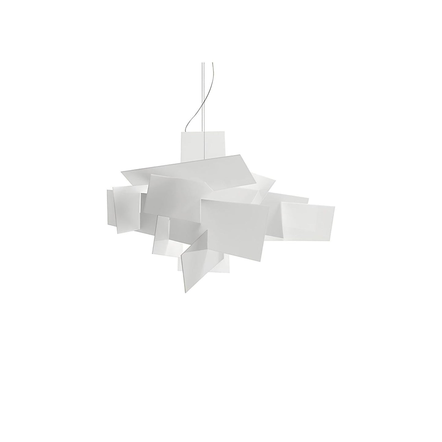 Dynamic Geometric Web Pendant Light