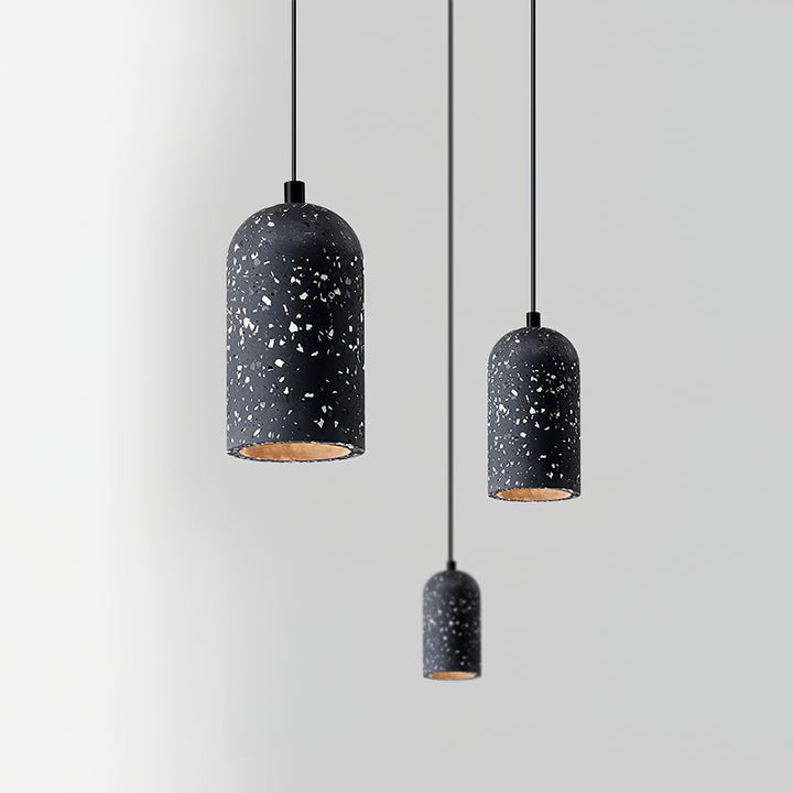 Eco-Friendly Terrazzo Concrete Pendant Lamp
