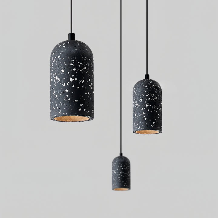 Eco-Friendly Terrazzo Concrete Pendant Lamp