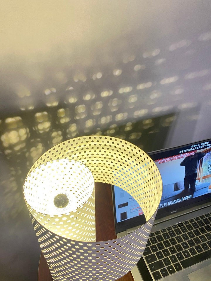 Ethereal Gradient Metal Table Lamp