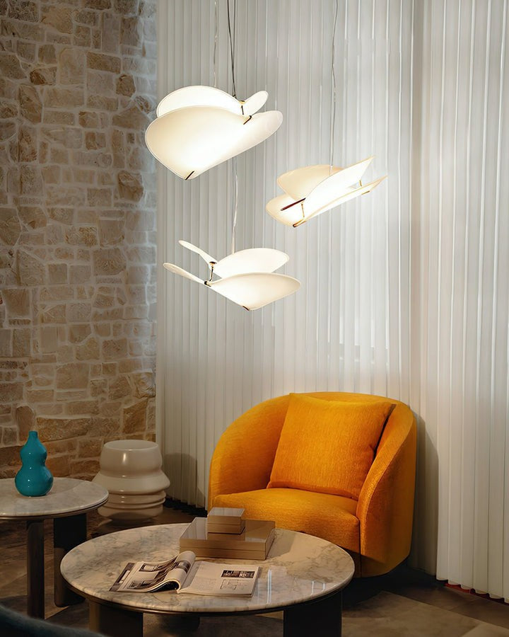 Ethereal Moth-Inspired LED Pendant Light