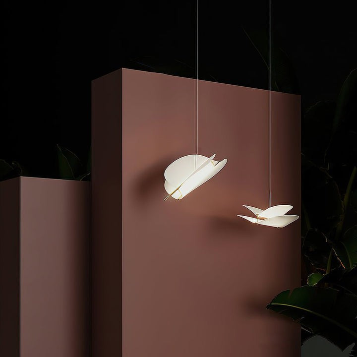 Ethereal Moth-Inspired LED Pendant Light