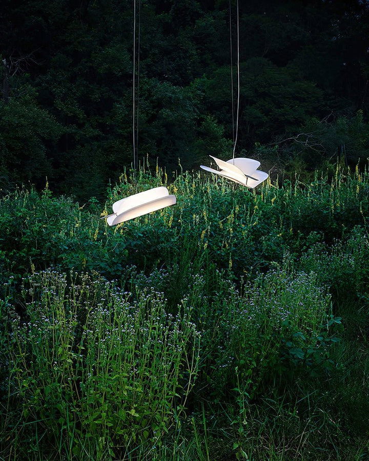 Ethereal Moth-Inspired LED Pendant Light