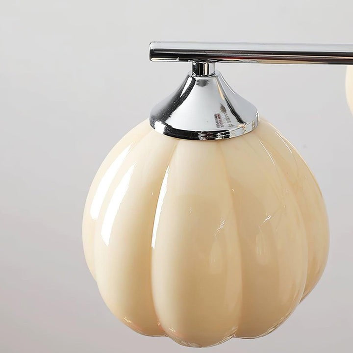 Floral Bud Glass Ceiling Light Fixture