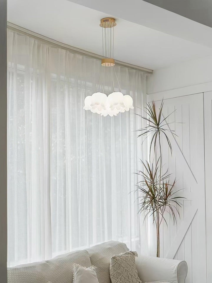 Floral Petal LED Pendant Light – Modern Scandinavian Ceiling Fixture